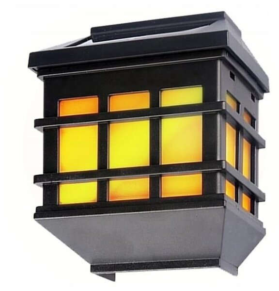Lampada da parete solare a LED con sensore crepuscolare LED/1,2 V 600 mAh IP44