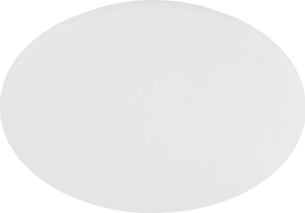 EGLO LED Lampada da soffitto Pogliola, lampada da soffitto con interruttore a levetta, ideale per la cucina, realizzata in metallo e plastica, disponibile nei colori bianco, bianco caldo, bianco neutro e bianco freddo, diametro 50 cm
