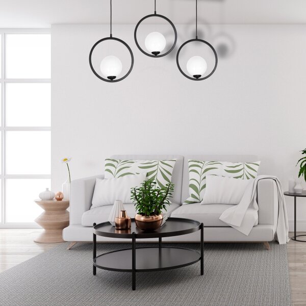 Lampadario a sospensione con filo BOSTON 3xE14/40W/230V