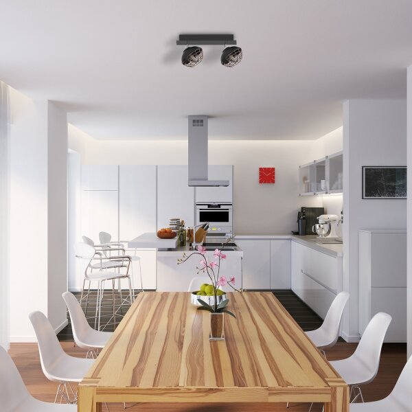 Luce Spot LOGAN 2xE14/40W/230V
