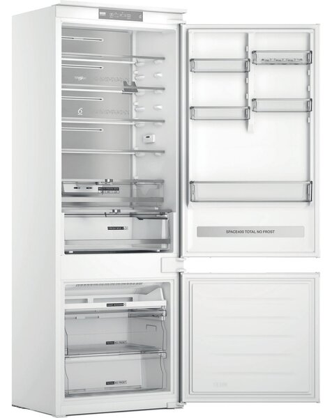 Whirlpool Frigorifero da Incasso Combinato Capacit 394 Litri Classe energetica D Raffreddamento No Frost colore Bianco - WH SP70 T132