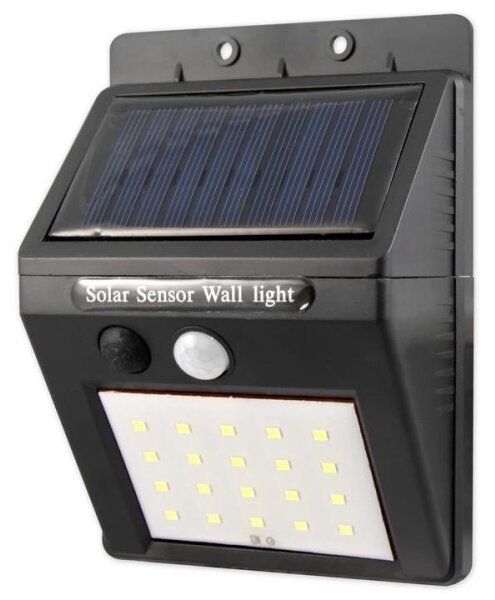 Applique solare a LED con sensore e pannello esterno LED/0,55W/3,7V IP44