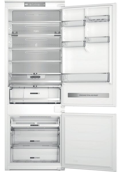 Whirlpool Frigorifero da Incasso Combinato Capacit 394 Litri Classe energetica D Raffreddamento No Frost colore Bianco - WH SP70 T132
