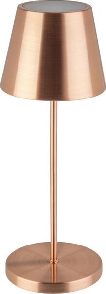APS 17010 MERLE Lampada da tavolo USB-C wireless, temperatura colore e luminosità regolabili, resistente agli spruzzi IP 54, inclusa docking station e telecomando
