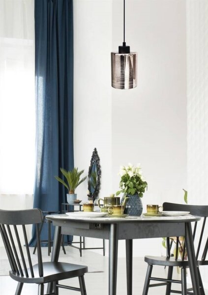 Lampadario a sospensione con filo COX 1xE27/60W/230V