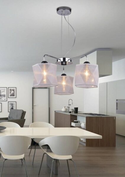 Lampadario a sospensione con filo NOSJA 3xE27/40W/230V