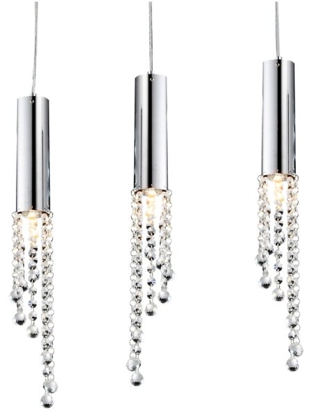 Lampadario LED a sospensione con filo DUERO 3xLED/3W/230V