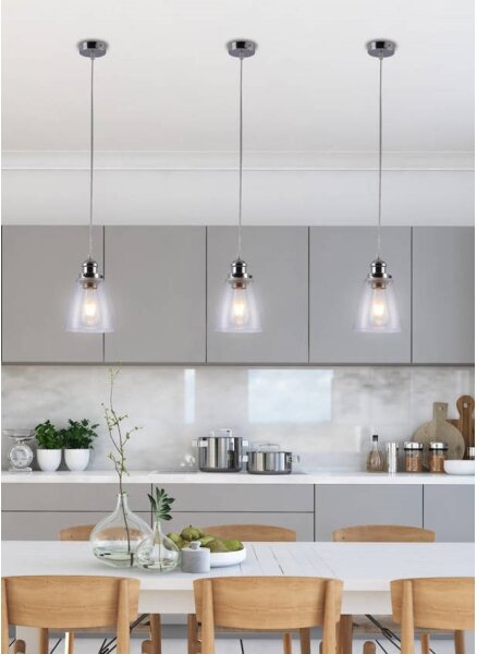 Lampadario a sospensione con filo VOICE 1xE27/40W/230V