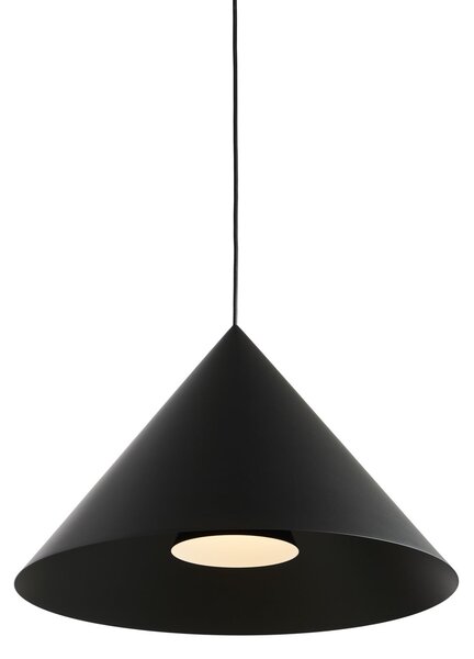 Lampada a sospensione LOOM DESIGN, Hanzu, dimmerabile, Nero, Soggiorno, Alluminio, Moderno