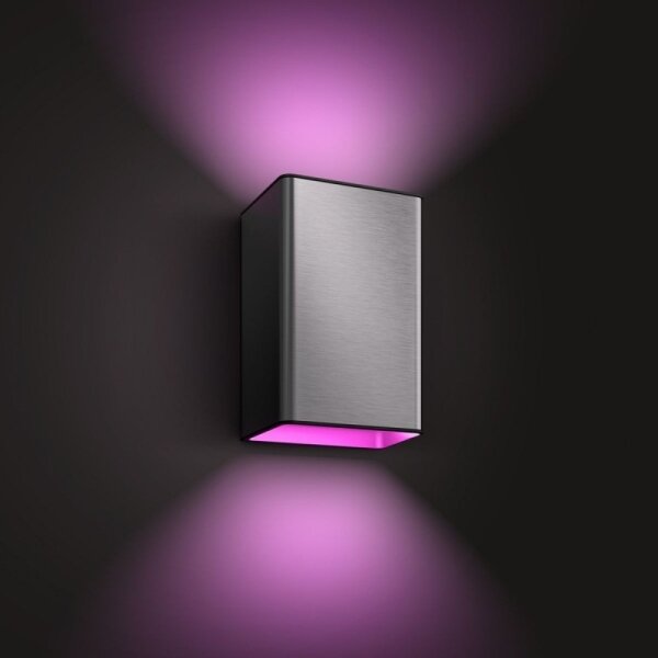 Philips 17464/47/P7 - LED RGB Lampada da esterno Hue RESONATE 2xLED/8W/230V IP44