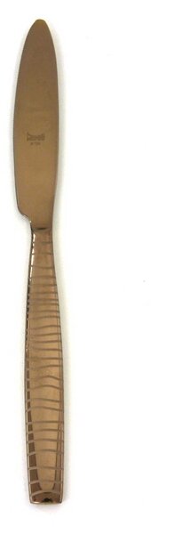 Servizio 20 pezzi Tigre Bronzo in Acciaio Inossidabile, colore Bronzo, Lavorazione della supperficie con impiantazione di Titanio PVD