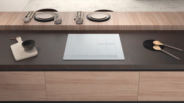 Hotpoint Ariston Piano Cottura Induzione 4 Fuochi 60 cm Zona cottura mista colore Bianco - HB 8460B NE/W