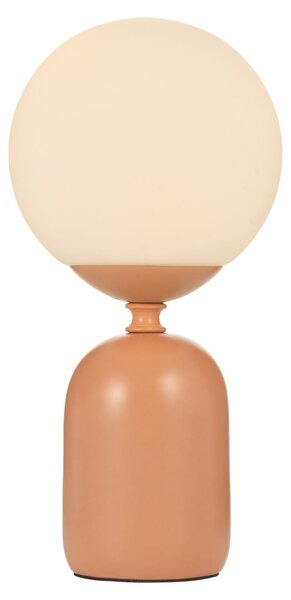 Lampada da tavolo Paulmann Glowing Charm, attacco E14, massimo 20W, colore: ruggine, bianco