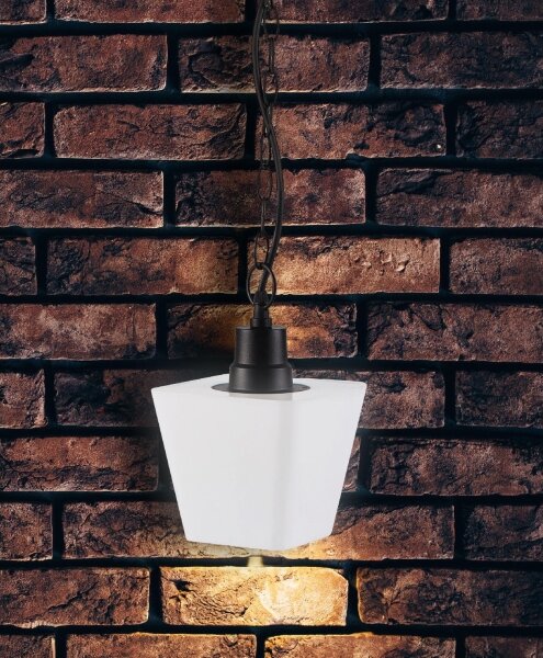 Top Lampada GRANADA R - Lampadario da esterno a sospensione con catena 1xE27/40W/230V IP44
