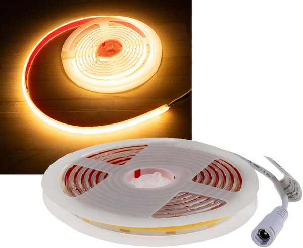 Striscia LED 'CLS-COB V2' 2m, bianco caldo 12V, 19W, 1817 lumen