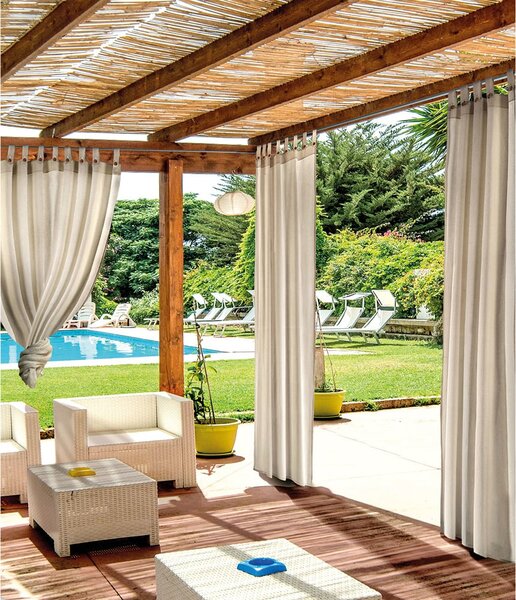 VivaGarden Tenda per Gazebo 140x280h cm colore Beige - ID597