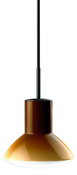 Lampada a sospensione GRUPA, Onda, dimmerabile, Arancione, Soggiorno, Alluminio, Design