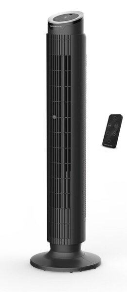 Rowenta Ventilatore a Colonna Torre senza Pale 8 Velocit Oscillante con Telecomando Eole Silence Force - VU7020F0