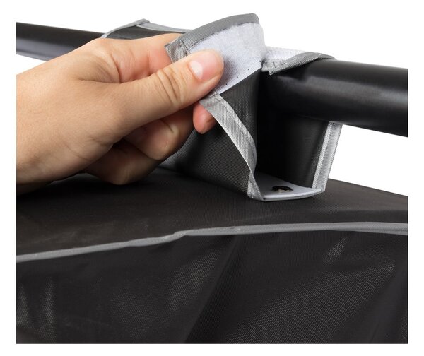 Organizzatore pensile nero con 6 scomparti Indumenti So Urban - Compactor