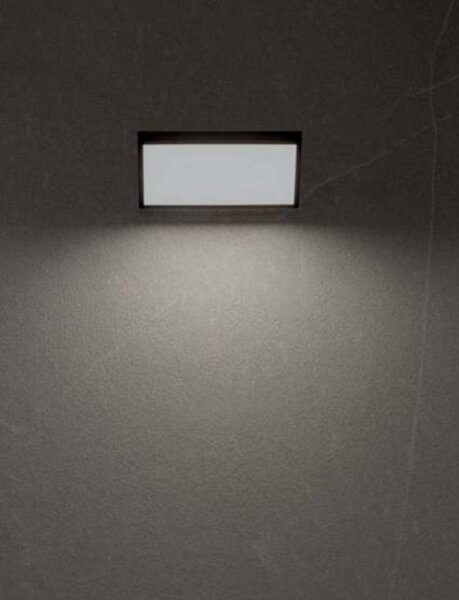 Redo 90159 - Applique da parete LED per esterni MAKO LED/12W/230V IP65