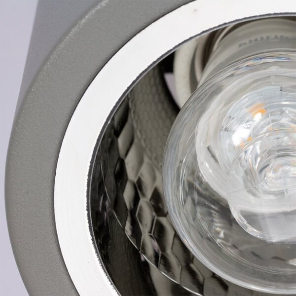 Plafoniera LED JUPITER 1xE27/6W/230V 120x98 mm
