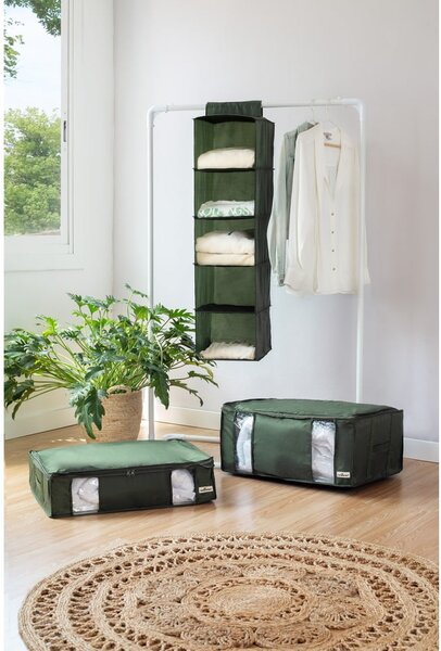 Organizer per vestiti sottovuoto in tessuto 65x45x27 cm Ecologik – Compactor