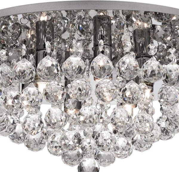 Searchlight 3406-6CC - Lampada da soffitto HANNA 6xG9/33W/230V