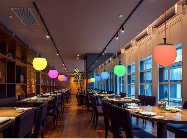 Top Light BALL RGB +TC - Lampada solare LED RGB dimmerabile LED/1,2W/3,7V IP44