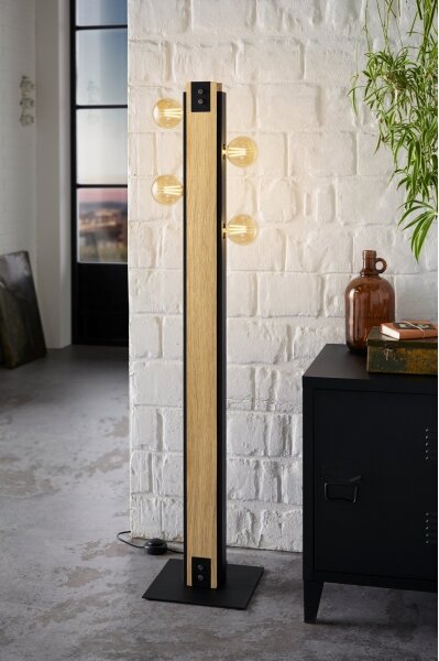 Eglo 43471 - Lampada da terra LAYHAM 4xE27/60W/230V