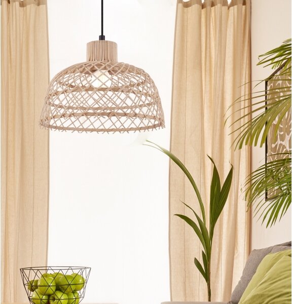 Eglo 43285 - Lampadario a sospensione con filo AUSNBY 1xE27/40W/230V