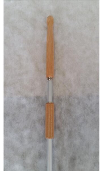 Pala Pizza rettangolare in acciaio inox 30xh165 cm- peso 1,45 kg manico in alluminio manopole scorrevoli