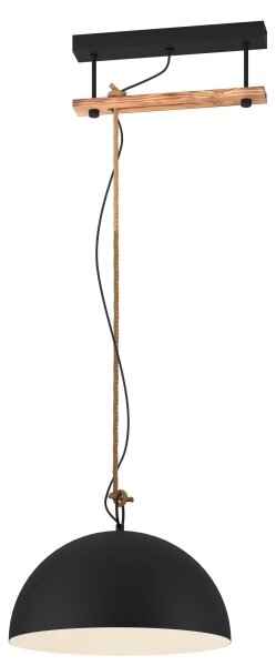 Eglo 43396 - Lampadario sospeso con cavo HODSOLL 1xE27/40W/230V