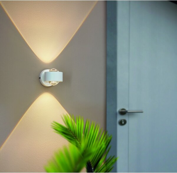 Eglo 98747 - Applique a LED da esterno TREVIOLO 2xLED/2W/230V IP44