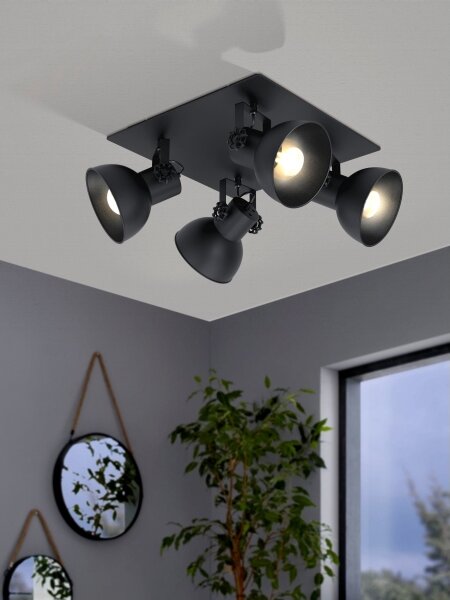 Eglo 43434 - Luce Spot BARNSTAPLE 2 4xE27/40W/230V