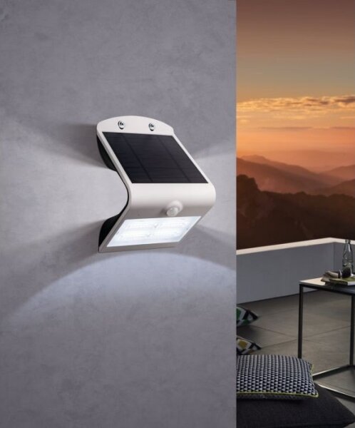 Eglo 98757 -LED Lampada solare con sensore LAMOZZO LED/3,2W/3,7V 2000 mAh IP54