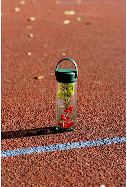 Bottiglia verde in vetro 350 ml Fuori – Vialli Design