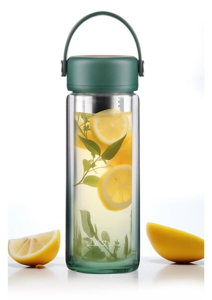 Bottiglia verde in vetro 350 ml Fuori – Vialli Design