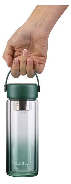 Bottiglia verde in vetro 350 ml Fuori – Vialli Design