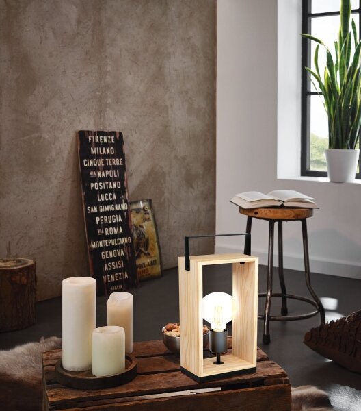 Eglo 43415 - Lampada da tavolo FAMBOROUGH 1xE27/40W/230V