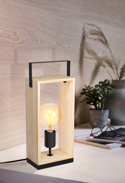 Eglo 43415 - Lampada da tavolo FAMBOROUGH 1xE27/40W/230V