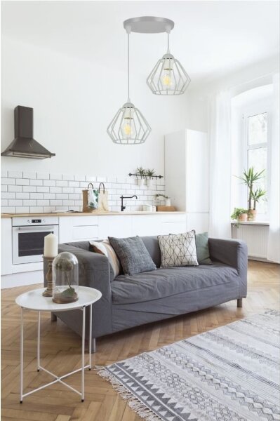Lampadario a sospensione con filo CEED 2xE27/60W/230V