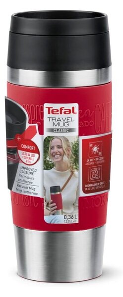 Tazz termica da viaggio rossa 360 ml - Tefal