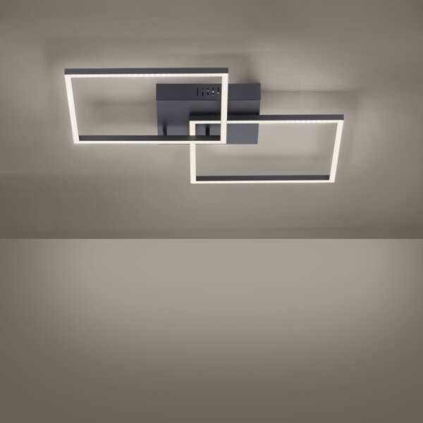 Leuchten Direkt 14141-18 - Lampada LED dimmerabile IVEN 2xLED/13,5W/230V + T