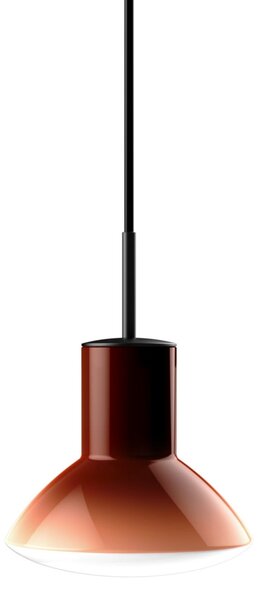 Lampada a sospensione GRUPA, Onda, dimmerabile, Rosa / Rosé, Soggiorno, Alluminio, Design