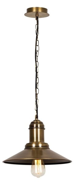 Lampada a sospensione color bronzo con paralume in metallo ø 30 cm Sivani - Opviq lights