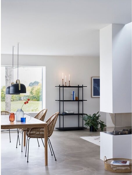 Tavolo da pranzo in rovere naturale 100x200 cm Ground - Hübsch