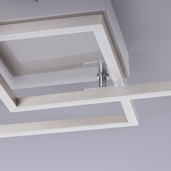 Leuchten Direkt 14002-55 - Plafoniera LED IVEN 2xLED/7W/230V