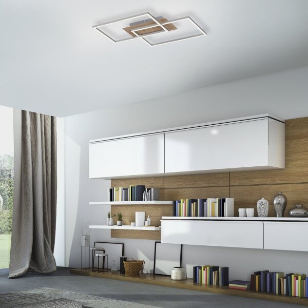 Leuchten Direkt 14018-78 - Luce LED dimmerabile IVEN 2xLED/15W/230V + +TC
