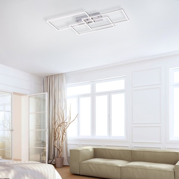Leuchten Direkt 14151-55 - Lampada LED dimmerabile IVEN 4xLED/12W/230V + T