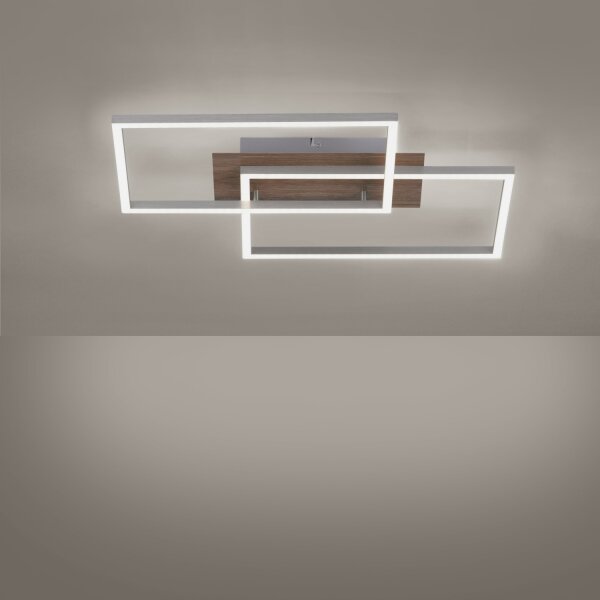 Leuchten Direkt 14018-78 - Luce LED dimmerabile IVEN 2xLED/15W/230V + +TC